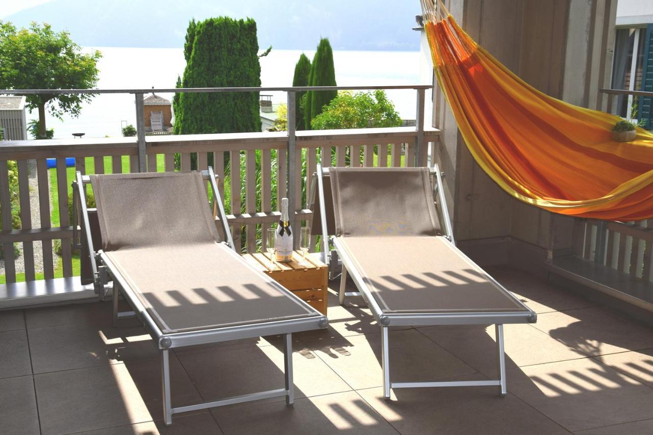 Boutique Guesthouse Villa Pescheria B&B Weggis Exterior foto